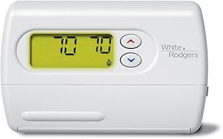 1F86-344 80 Series Standard Single Stage (1H/1C) Non-Programmable Digital Thermostat, White Replacement